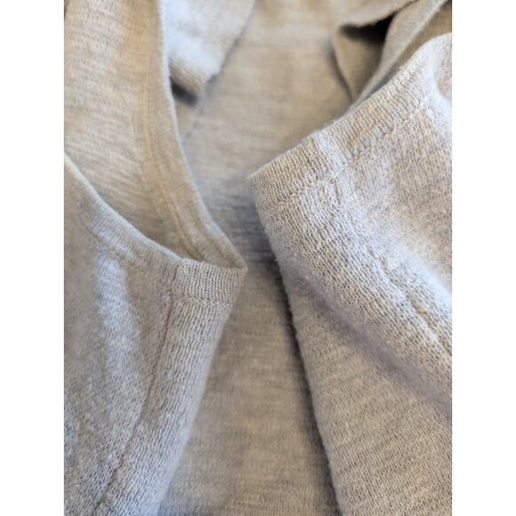 Madewell Womens size XS Sleeveless Shirt Top Cream Oatmeal Ruffle Tank EUC - Picture 7 of 8